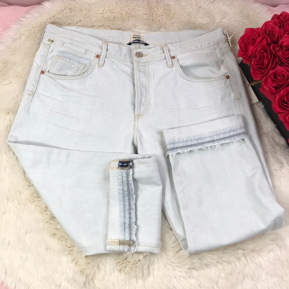 CITIZENS OF HUMANITY Emerson Crop Slim BF Jeans - Picture 2 of 8